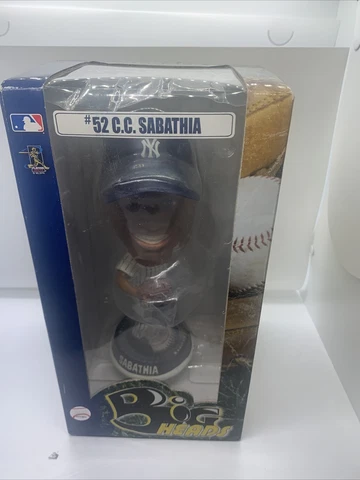 CC Sabathia New York Yankees Big Heads Bobblehead Cover