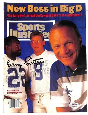 Barry Switzer Signed No Label 1994 Sports Illustrated Magazine Cover PSA/DNA - Image 1 of 2