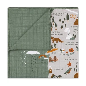 100% Bio-Baumwolle Steppdecke, GOTS-zertifiziert, 3-lagig ultraweich und atmungsaktiv... - Bild 1 von 5