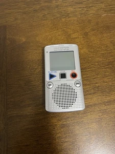 Olympus Note Corder DP-201 Digital Voice Recorder Tested Works Silver - Picture 1 of 6