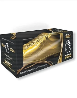 Topps - Premier League 2025/26 Bota de Oro Lata NUEVA Y PRECINTADA - ENVÍO GRATUITO