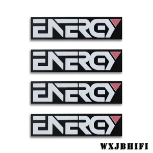 Energy Speaker Emblem Custom Logo Badge Aluminum 43mm(1.7")X11mm(0.43") - Picture 1 of 10