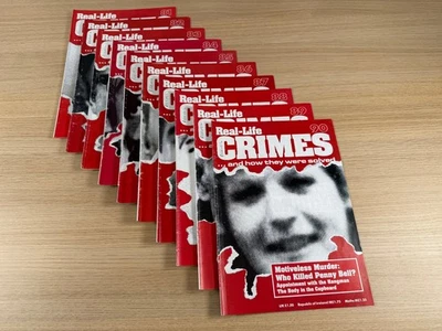 Real-Life Crimes... And How They Were Solved Magazines #81-90 Bundle - Image 1 of 4