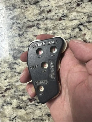 INDICADOR ÁRBITRO DE BÉISBOL Rawlings 4 en 1 Clicker Counter Balls Strikes Outs Foto 1 de 2