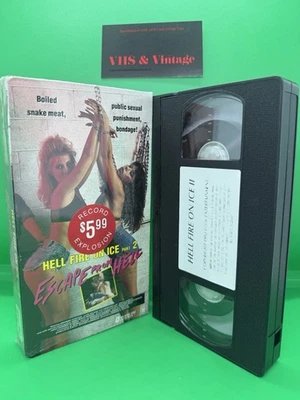 Escape From Hell VHS EDDE Ent. 1992 Women In Prison Exploitation Movie Foto 1 de 4