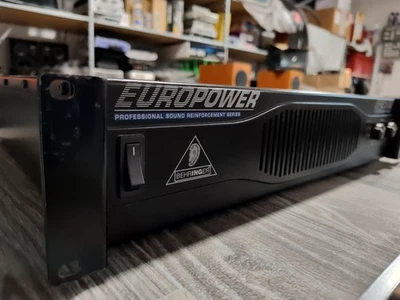 Behringer Europower EP2500 2-Channel Power Amplifier OG Shipping Boxes TESTED - Image 1 of 4