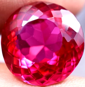 Extremely Rare & Natural 24.70 Ct SUNRISE RUBY GGL Certified Loose Gemstone - Picture 1 of 13