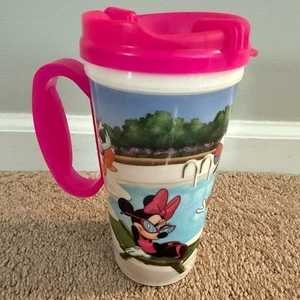 Walt Disney World | Pink, White, Blue Collectible Mug Vintage WDW - Picture 1 of 10