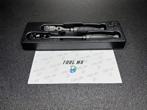 Snap-on Tools NEW DARK TITANIUM 2pc 3/8” Drive SOFT GRIP Ratchet Set RAT2FHFDT - Picture 1 of 21