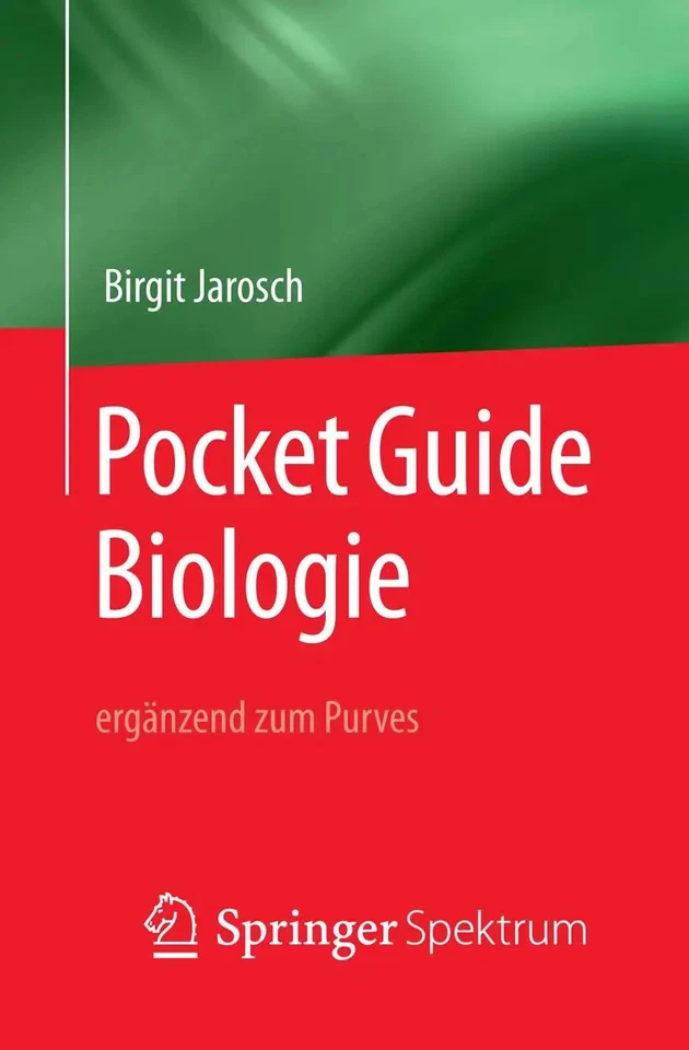 Birgit Jarosch | Pocket Guide Biologie - ergänzend zum Purves | Taschenbuch | vi - Bild 1 von 1