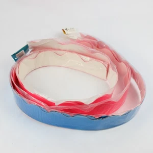 Posten Klassenzimmer Wand Pinnwand Verkleidung Bordüren rosa und blau - Bild 1 von 5