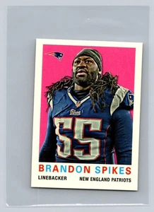 2013 Topps #87 Brandon Spikes New England Patriots - Picture 1 of 2