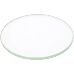 Plymor 2.5" Round, 3mm Thick Non-Beveled Clear Glass Circle - Picture 1 of 1