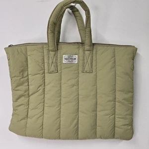 LapTop Bag Quilted Tote Bag with Handles Fits up to 17" - Picture 1 of 4