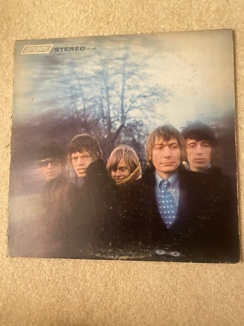 the rolling stones BETWEEN THE BUTTONS LP 1st US Press 1967 blue/silver label EX - Image 1 of 4