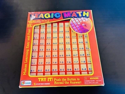 1997 Magic Math Machine Multiplication Lanard Toys Made In Hong Kong - Image 1 of 2