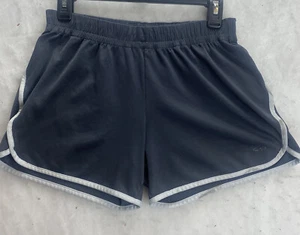 Champion Damen Gr. S (26) grau weiß Logo Running Jogging Polyester Shorts - Bild 1 von 10