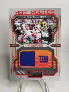 Parche Panini Playbook Hot Routes Wan'Dale Robinson 2022/199 NY Giants HR-28 - Imagen 1 de 3
