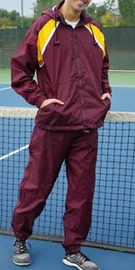 NOWY Męski VOS Sports Taffeta Nylon Rozgrzewka Zestaw Rozmiary: XXS, XS, S, M, L, XL, XXL - Zdjęcie 1 z 24
