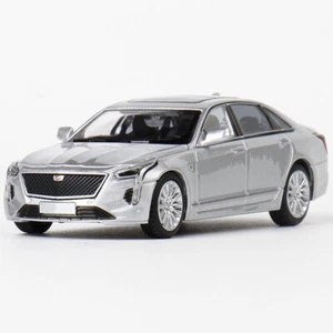 EY Masdi 1:64 argento CT6 berlina modello sportivo pressofuso display auto - Foto 1 di 6
