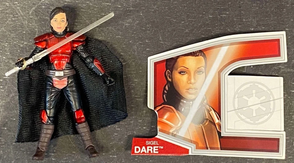 Figura Hasbro Star Wars The Vintage Collection Comic Packs Sigel Dare 3,75" Foto 1 de 4