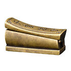 Chinese Brass Coffin Mini Casket Fortune Wealth Statue Box