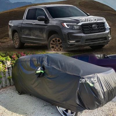 Cubierta de camioneta impermeable protector UV contra polvo para Honda Ridgeline 2006-2022 EE. UU. Foto 1 de 4