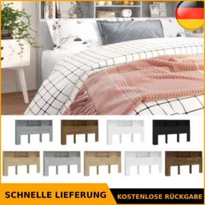 Bett Kopfteil mit Ablagen 180x19x103,5cm Betthaupt mehrere Auswahl vidaXL - Bild 1 von 96