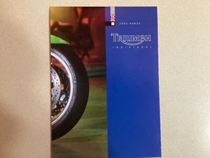 2003 Triumph Speed Triple Brochure Poster Entire Range - Bild 1 von 4