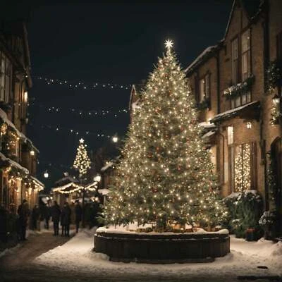 Qbis Professional Connectable Christmas Lights. String and Icicle Fairy Lights - Image 1 of 4