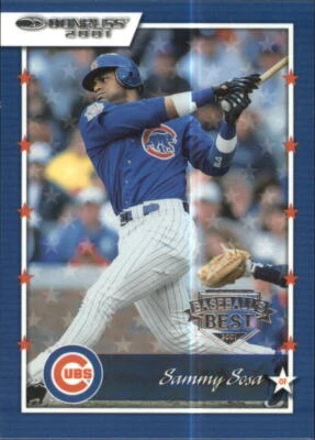 2001 Donruss Baseball's Best Silver #23 Sammy Sosa - NM-MT - Image 1 of 2