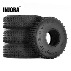 INJORA 1,9 Reifen -S4 für 1/10 TRX4 SCX10 Pro Capra Gen8 VS4-10 FCX10,120*35mm - Bild 1 von 14