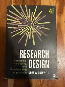 Research Design 4th Edition John W. Cresswell Paperback - Picture 1 of 2