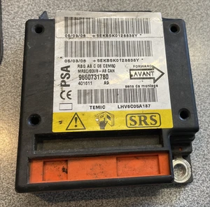  Citroen C3 Pluriel Airbag Steuergerät Modul Temic 9663357580 - Picture 1 of 3