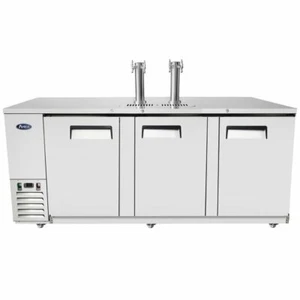 Atosa USA MKC90GR 89" 2 Towers Draft Beer Cooler Dispenser, 30.1 cu. ft. - Picture 1 of 6