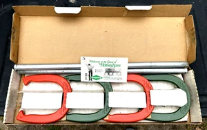 Diamond Double Ringer Pitching Horseshoes Set with Original Box - Picture 1 of 11