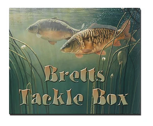 Personalised Fishing Tackle Box sign fathers day gift birthday gift - Picture 1 of 3