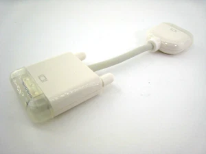 Apple DVI to VGA Adapter 18 Prong Male DVI-A to Female VGA 5 Inches M8754G/A - Picture 1 of 15