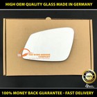 Passenger Side, BMW 5 Series 2010->2016 Car Wing Mirror Glass, Wide Angle
