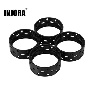 Anillos internos de bloqueo de cuentas INJORA POM para llanta de rueda de 1,9" actualización de orugas de 1/10 RC - Imagen 1 de 7
