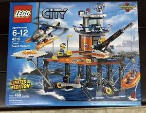 Lego City Town 4210 Plataforma Guardia Costera Nuevo Sellado de Fábrica - Raro - Retirado - Imagen 1 de 10