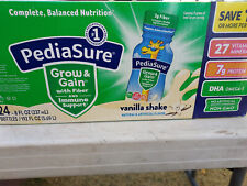  PediaSure Grow and Gain Nutritional Shake with Fiber for Kids, Vanilla 2 BOX