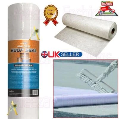 BOND IT Dachdichtung Dichtung It Verstärkungsmatte Schwerlast Flüssigmembran 1m x 25m (25m2)