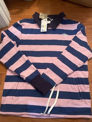 SUDADERA PUMA X NOAH PARA HOMBRE A RAYAS CUELLO REDONDO TALLA M NUEVA CON ETIQUETAS $140 Raras Rayas Rosa Foto 1 de 4