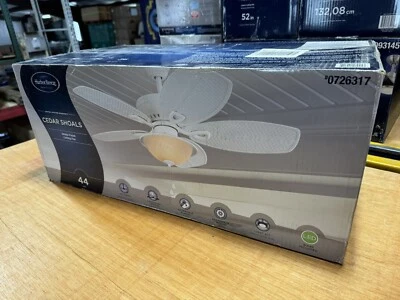 Harbor Breeze 44" Indoor/Outdoor Ceiling Fan Cedar Shoals NEW!!! SHIPS FREE!!! - Image 1 of 4