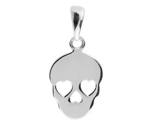1x 925 Sterling Silber Sugar Skull Tag der Toten Anhänger für Kette Halskette - Bild 1 von 1