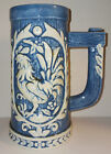 Very Unique Unbranded Rooster Beer Stein Ceramic Vintage Breweriana Collectable