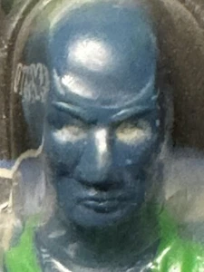 Rare Hard To Find Alien UFO Files Blue Head Glow In The Dark Eyes Bendable - Picture 1 of 6