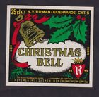 Ancienne étiquette alcool  Belgique BN139966 Bière Christmas Bell