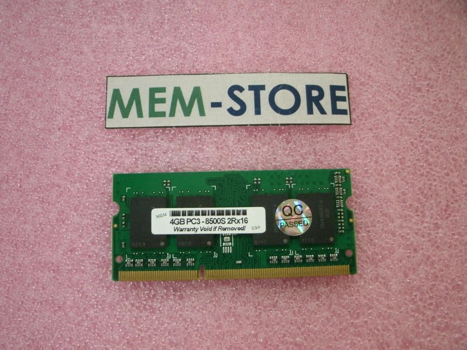 577606-001 4GB PC3-8500S Memory Compaq Presario CQ42 series, EliteBook 8444w - Image 1 of 1